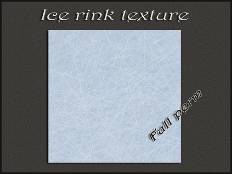Second Life Marketplace - Pack 2 ice rink textures (PNG&JPEG)