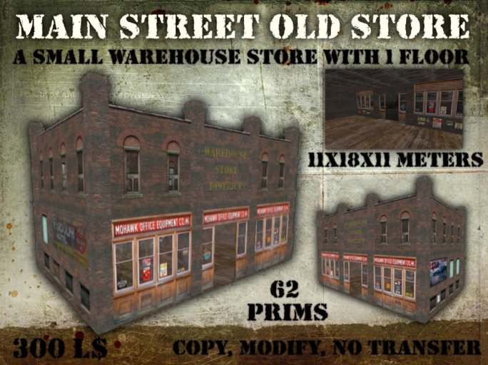 =CDP= MAIN STREET OLD STORE 