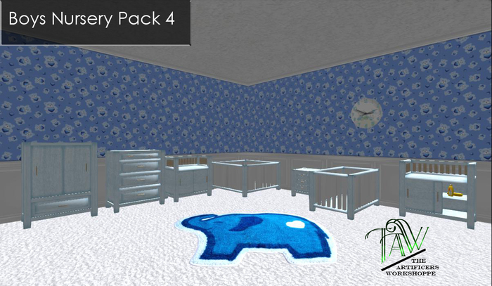 Boy Nursery Pack 4