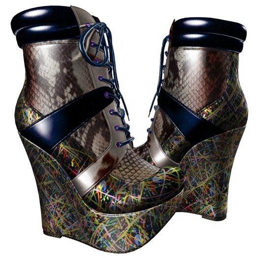 ShuShu FEEL FREE boots 6 - MESH resizable & rigged