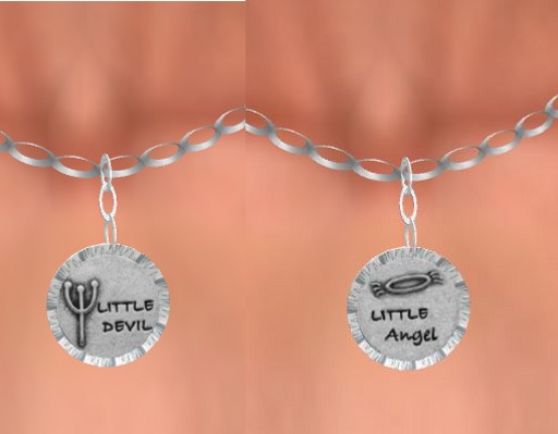 *Special Sale* Angel or Devil Necklace