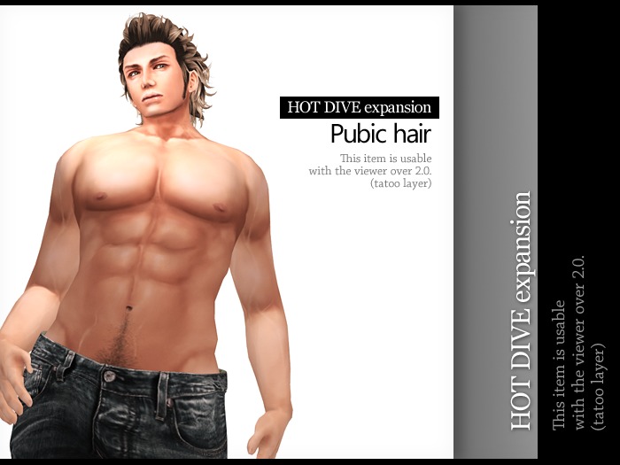 HOT DIVE expansion pubichair demo