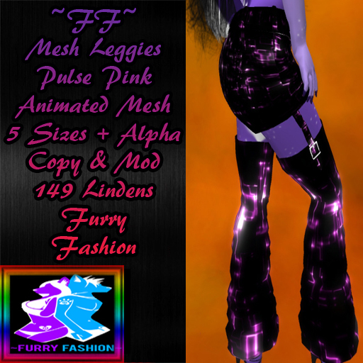 ~FF~ Mesh Leggies Pulse Pink
