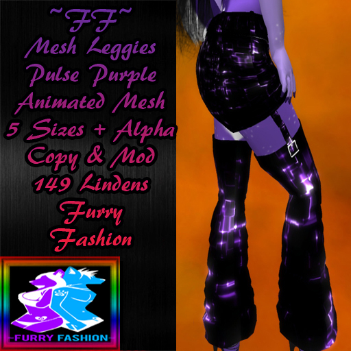 ~FF~ Mesh Leggies Pulse Purple