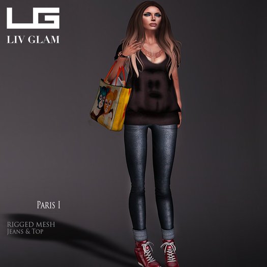 █ LIV GLAM █ Paris Outfit II Demo