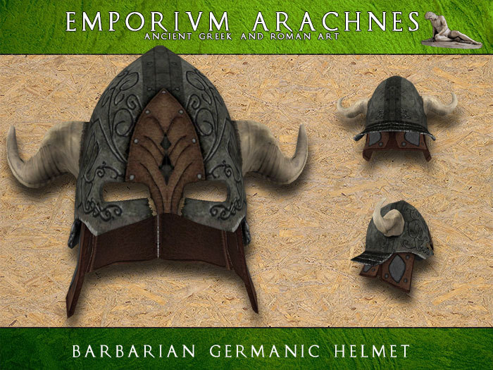 Barbarian Germanic Helmet