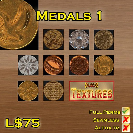 USC Textures - Medals 1 