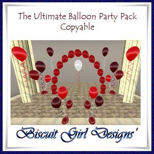The Ultimate Balloon Party Pack ~ 6 Super Items ~ COPYABLE