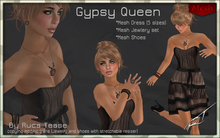 MESH GYPSY QUEEN COMPLET OUTFIT BOXED PROMO