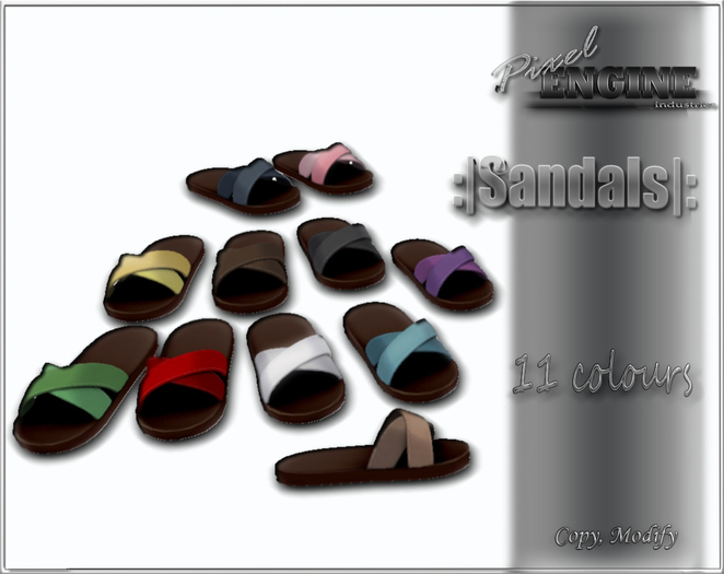 ~PIXEL ENGINE~Sandals