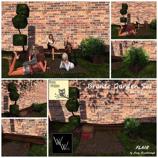 W. Winx/Flair - Bronte Garden Set - Choc.