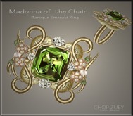 MVW Madonna of the Chair Ring by Chop Zuey Couture Jewellery