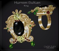 MVW Hurrem Sultan Ring by Chop Zuey Couture Jewellery