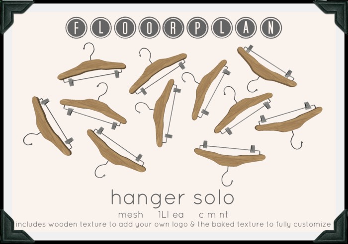 floorplan. hanger solo [ boxed ]