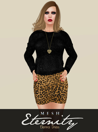 ..::Eternity::.. Elenna Dress - Leopard