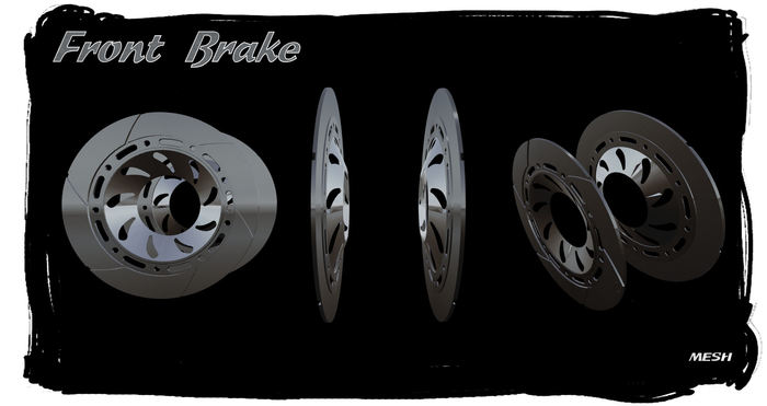 < Bike-Front Brake > * Fullperm (MESH)