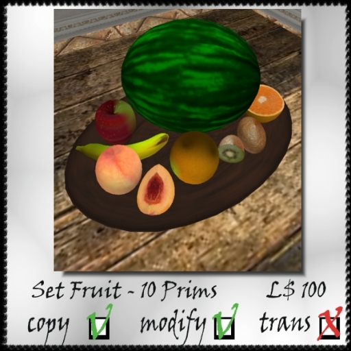 Lamor - Box set fruit