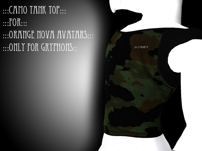 Z.A.F_GriffinArmy-Tank Top (GreenScale)