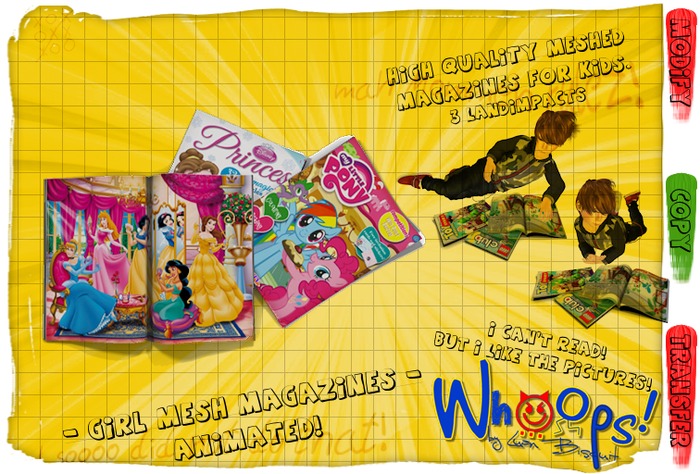 [Whoops!] - Girl MESH Magazines (Animated) 