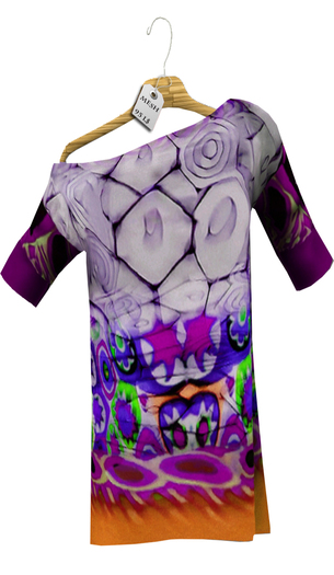 Mesh_ladies Jersey off shoulder Style5