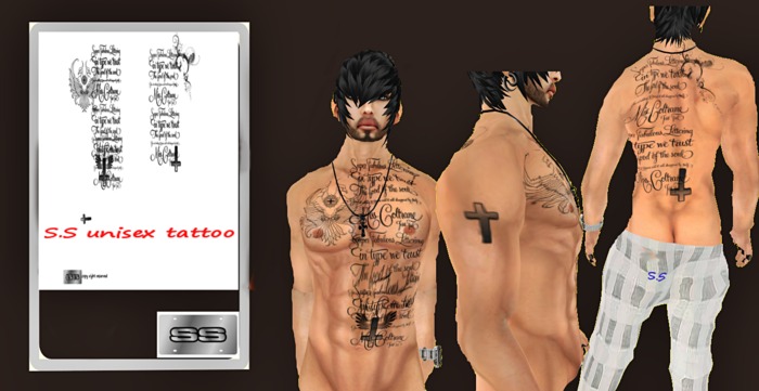 S.S unisex tattoo