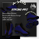 A-JAY'S STRONG-PRO BLACK/BLUE/BROWN