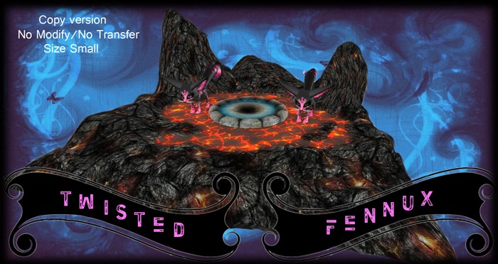 Fennux Lava Display Small Copy Version