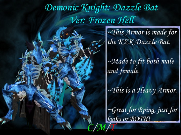 Bat Demonic Knight: Frozen Hell