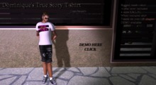 DEMO MESH --Dominique's-- True Story T-shirt (Wear ME)
