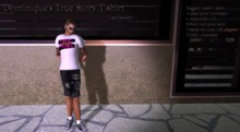 MESH --Dominique's-- True Story T-shirt