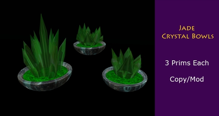 Jade Crystal Bowl 