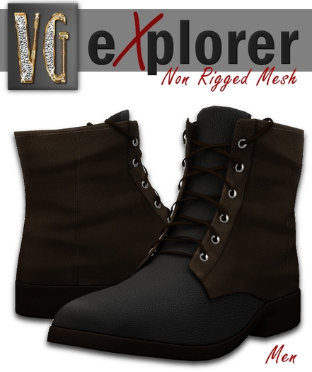 VG EXPLORER (mens) DUO TONE BLACK/CHOCO