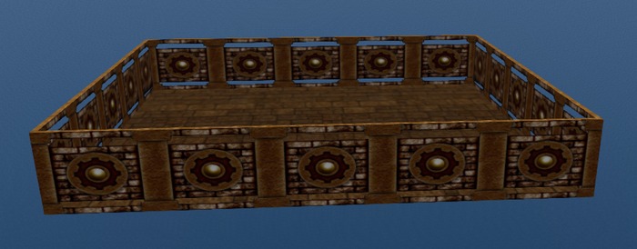2013 ~ 1 LI Mesh Builders Platform - Sandbox - Steampunk - Gear
