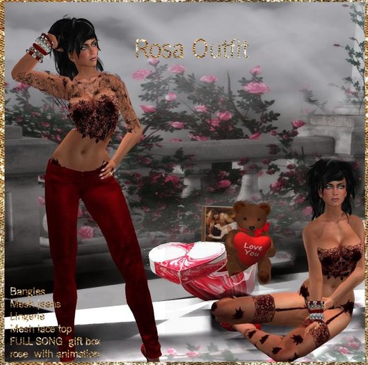Rosa Outfit red