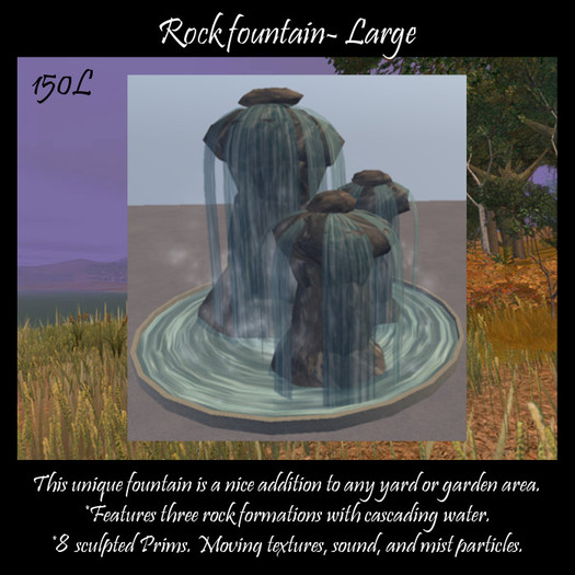 Rock Fountain-Lg
