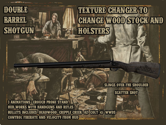 Double Barrel  Shotgun Rifle 