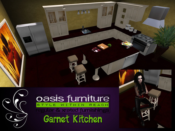 Garnet Kitchen Set - *SALE* INCLUDES EVERYTHING!