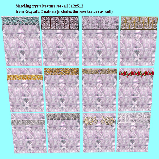 Matching crystal set 