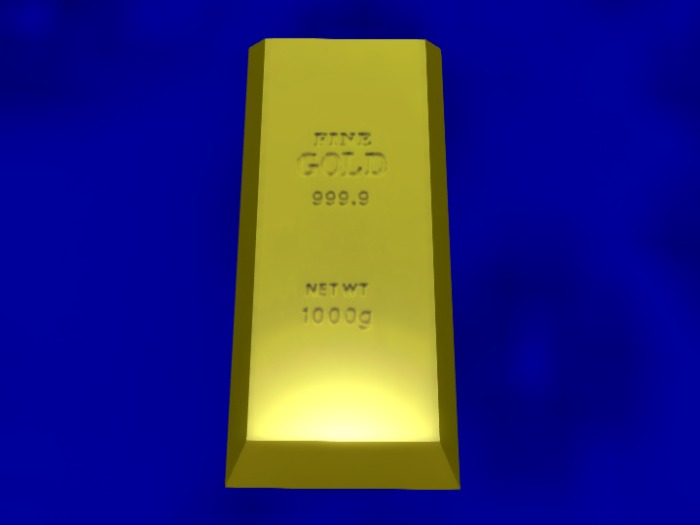 Gold Bar (w/sparkling script)