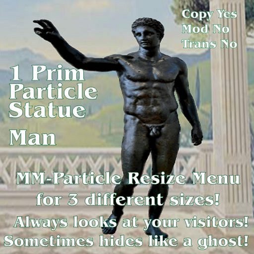ParticleStatueman-bronze Boxed