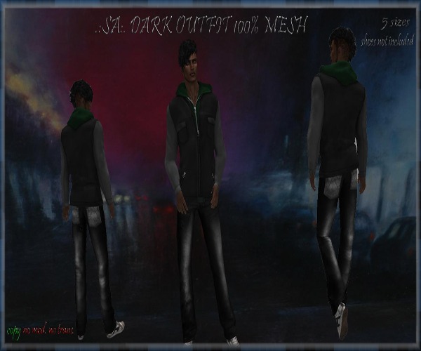 .:SA:. DARK OUTFIT 100% MESH