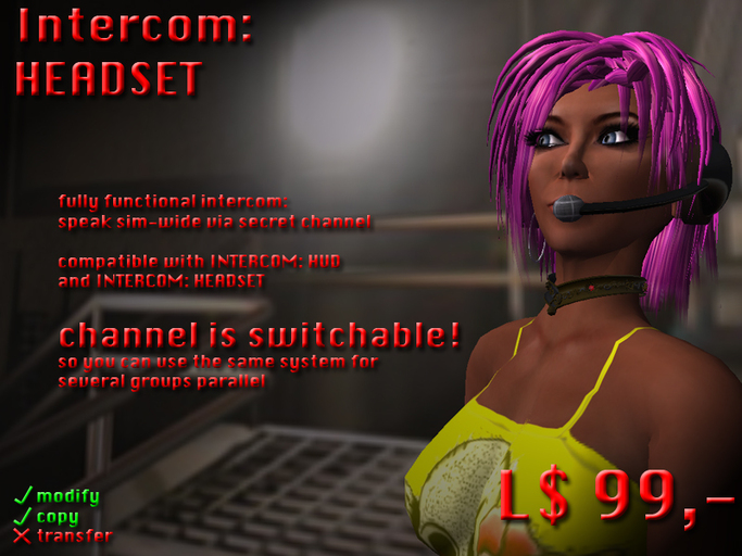 INTERCOM:HEADSET package (1 item)