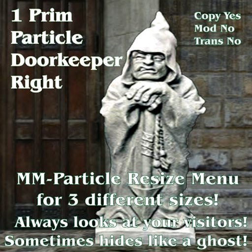 ParticleStatue doorkeeper-Right Boxed
