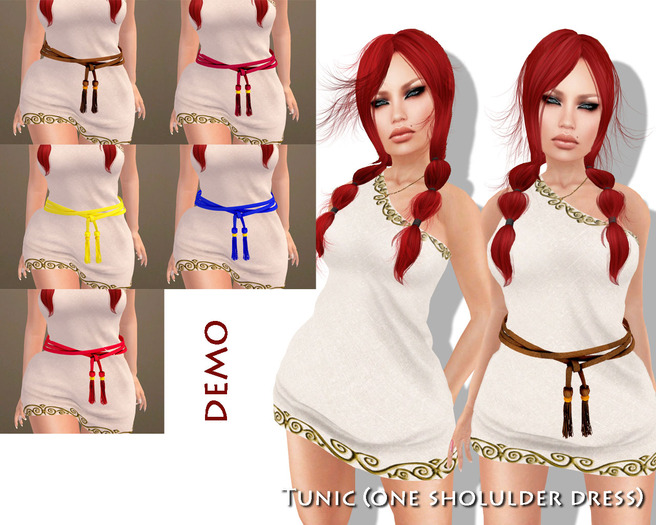 LEGEND - SHORT TUNIC with BELT (DEMO)