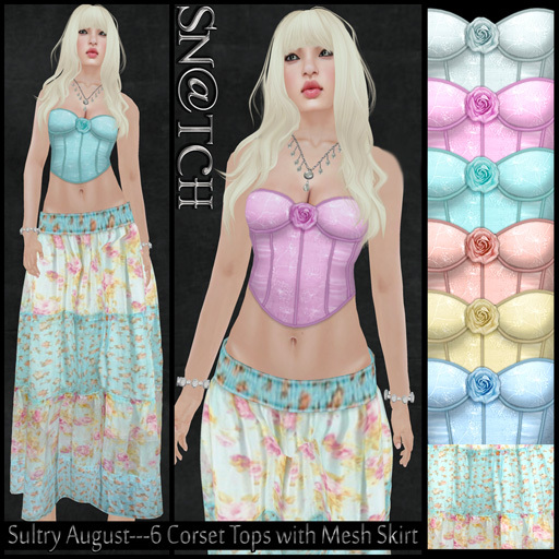 :::Sn@tch Mesh Sultry August Skirt (DEMOS):::