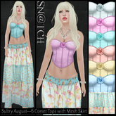 :::Sn@tch Mesh Sultry August Skirt (DEMOS):::