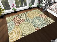 *Critters in the Attic* Colorful Circles Rug