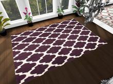 *Critters in the Attic* Purple Calypso Rug