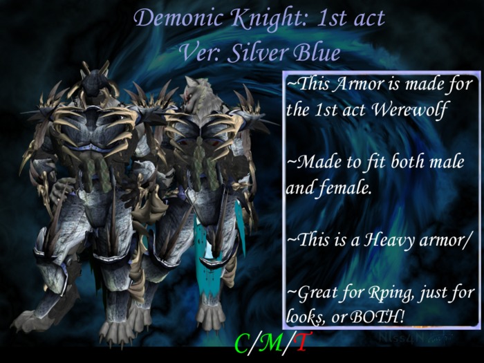 1st act Demonic Knight: Silver Red