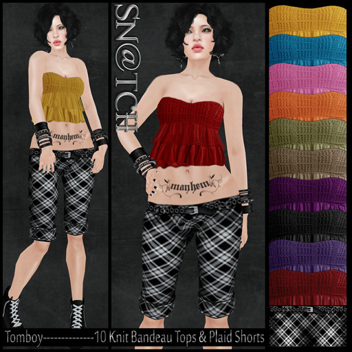 :::Sn@tch Tomboy Capri Outfit::: SPECIAL MP PRICE!
